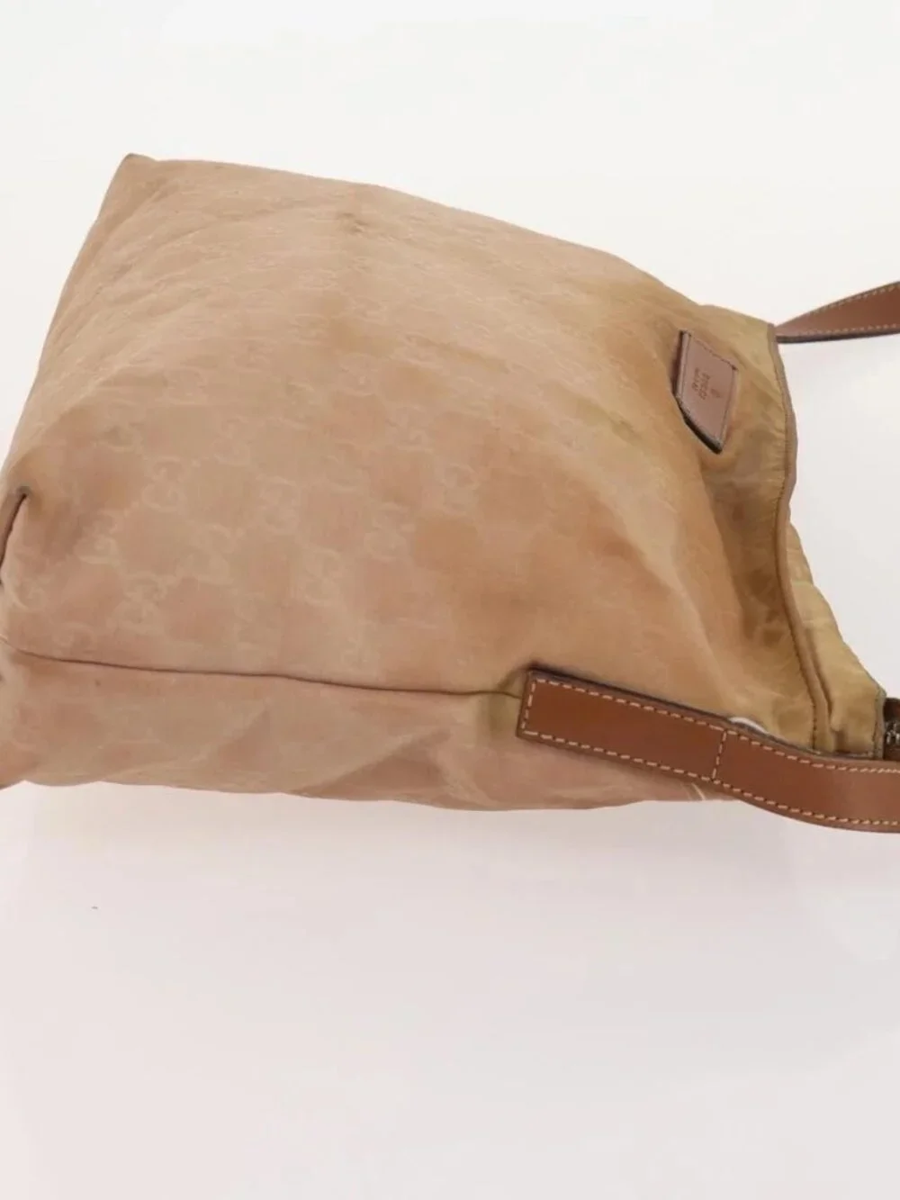 GUCCI GG Canvas Guccissima Bag Suede Nylon 4 Set Beige Black Pink Auth